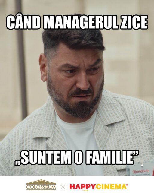 Dacă lucrezi la corporație sau într-o echipă, dă un swipe pe riscul tău. 👀☕În ce slide te regăsești cel mai mult săptămâna asta? (Tag colegului care răspunde la mailuri la 17:58 ca să știe că e văzut) 👇Dacă ai nevoie de o pauză de la call-uri și spreadsheet-uri, „Teambuilding 2” rulează în fiecare zi pe marile ecrane la Happy Cinema Colosseum Mall. 🍿🎬📍 Happy Cinema · Colosseum Mall (Șos. Chitilei 284)🚗 Peste 2.000 de locuri de parcare gratuită#ColosseumMall #MallTogetherNow #HappyCinema #Teambuilding2 #CorporateHumor