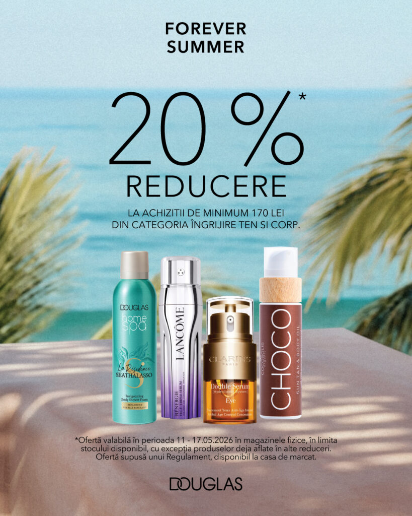 Douglas Forever Summer Campaign – 20% Discount on Beauty Products at Colosseum Mall