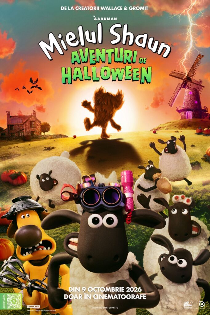 Afiș Mielul Shaun – Aventuri de Halloween
